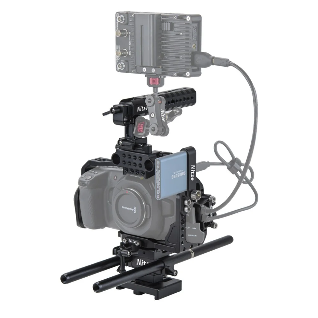 bmpcc4kセット shoulder kit for Black Magic Design BMPCC4K BM0002